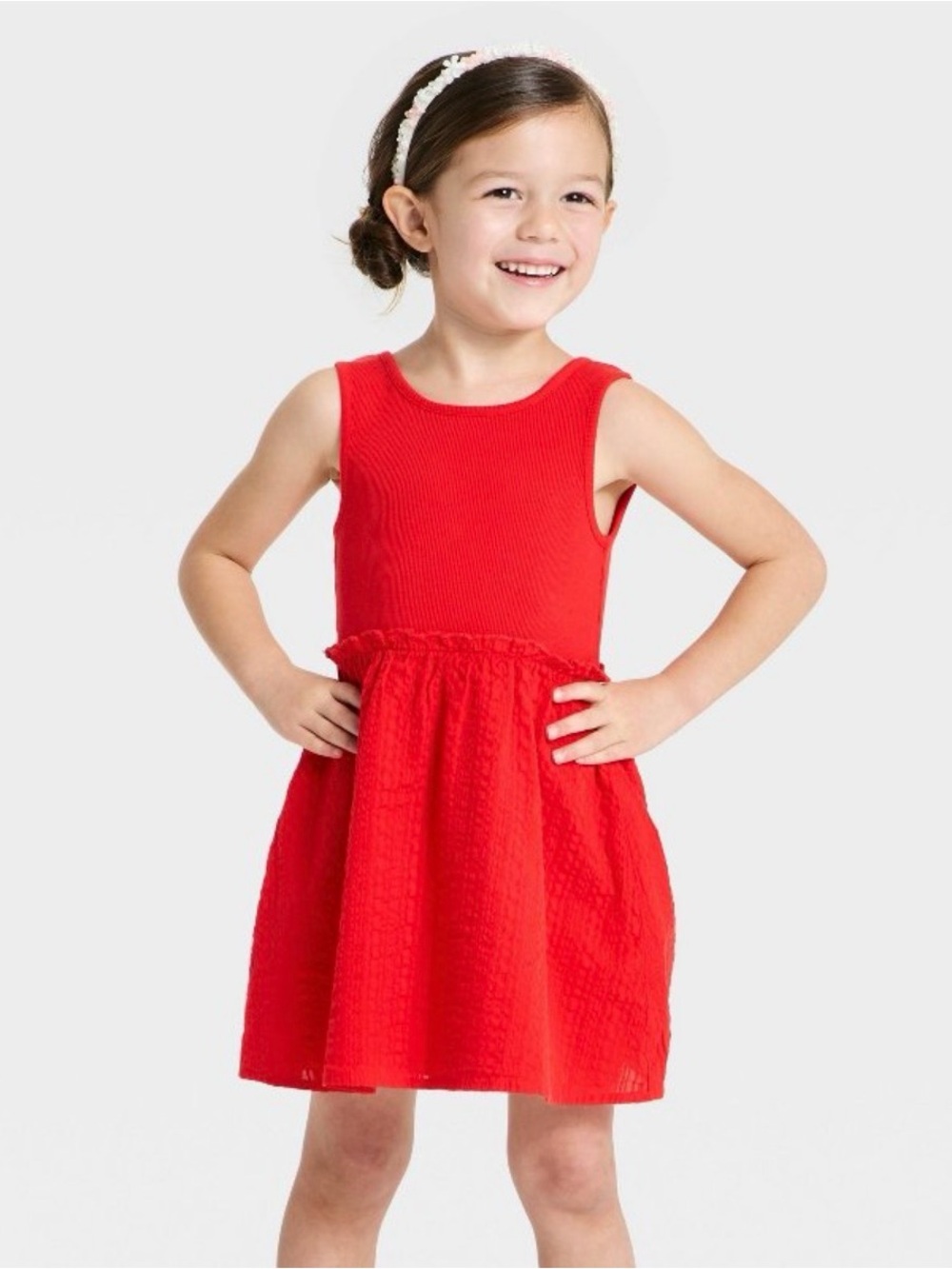 Cat and Jack Dresses Size 4T New Lot Of 3